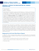 Proposal 2: Approval of the Origin Bancorp, Inc. Omnibus Incentive Plan