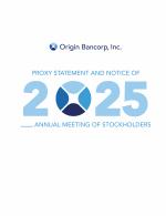 Click here to view Origin Bancorp, Inc. 2025 Proxy Statement